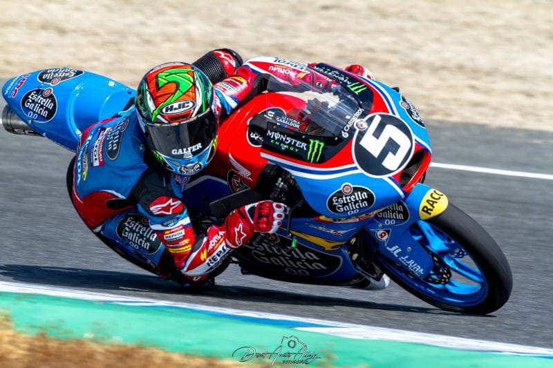 Jaume Masia Vargas pilot of Moto3 of the CEV 2016