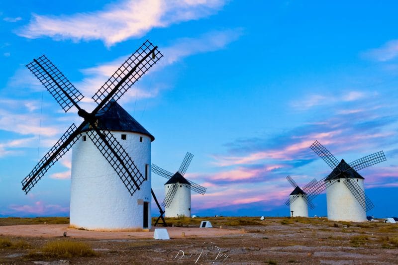 Molinos de Campo de Criptana, Ciudad Real, Spain
