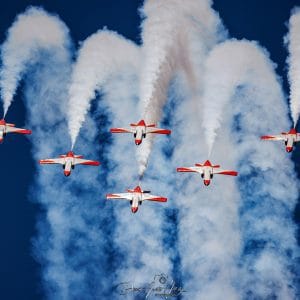 Aircraft CASA C-101 of the Patrulla Aguila
