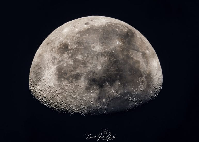 The moon, April 29, 2024