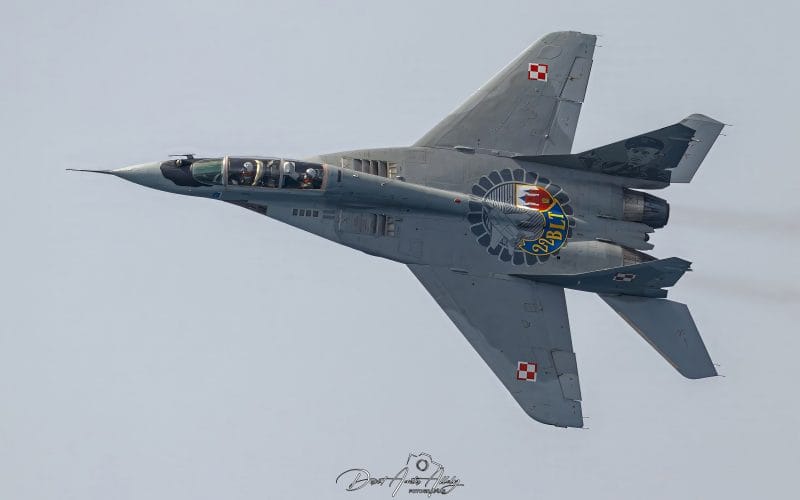 Mig 29 de la fuerza aérea polaca