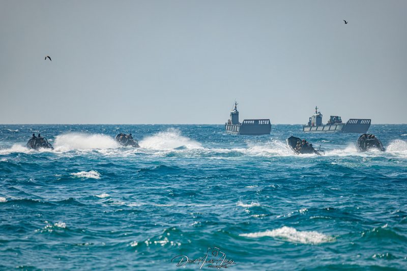 Grupo expedicionario Dédalo 25.2 - Desembarco en la Malagueta