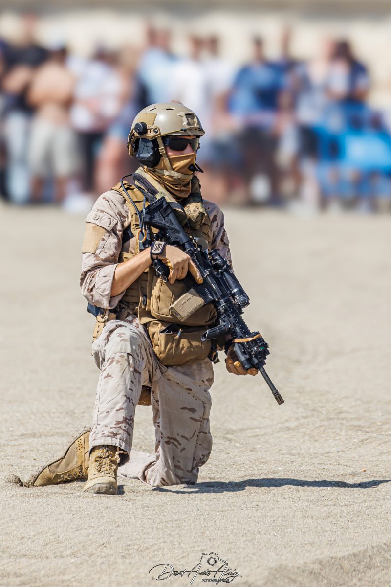 Grupo expedicionario Dédalo 25.2 - Desembarco en la Malagueta