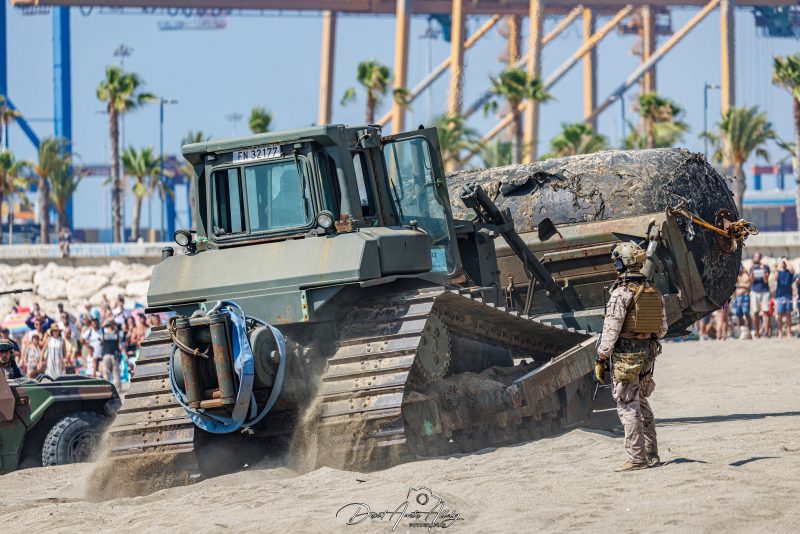 Grupo expedicionario Dédalo 25.2 - Desembarco en la Malagueta