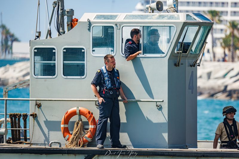 Grupo expedicionario Dédalo 25.2 - Desembarco en la Malagueta