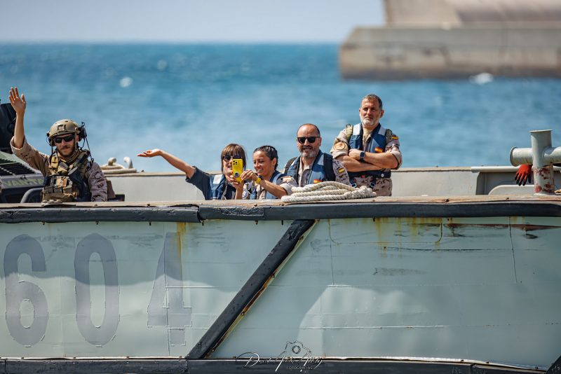 Grupo expedicionario Dédalo 25.2 - Desembarco en la Malagueta