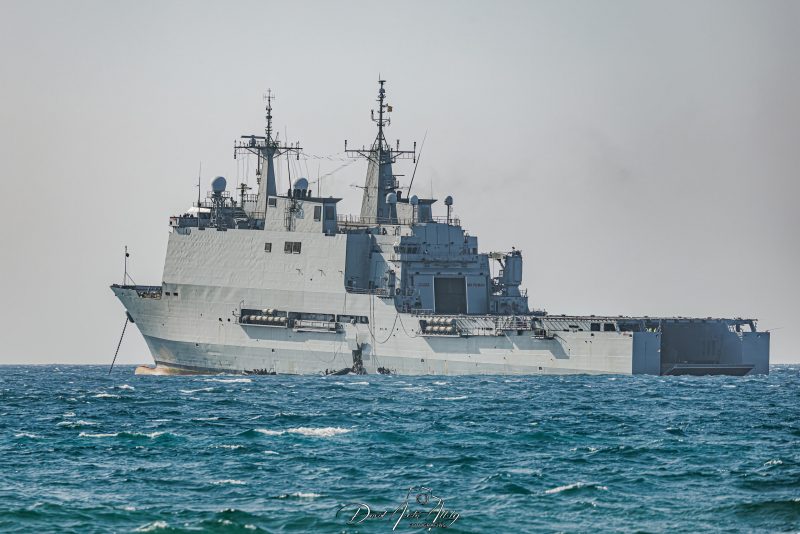 Grupo expedicionario Dédalo 25.2 - Desembarco en la Malagueta