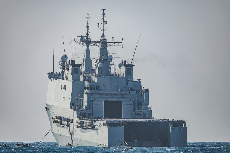 Grupo expedicionario Dédalo 25.2 - Desembarco en la Malagueta