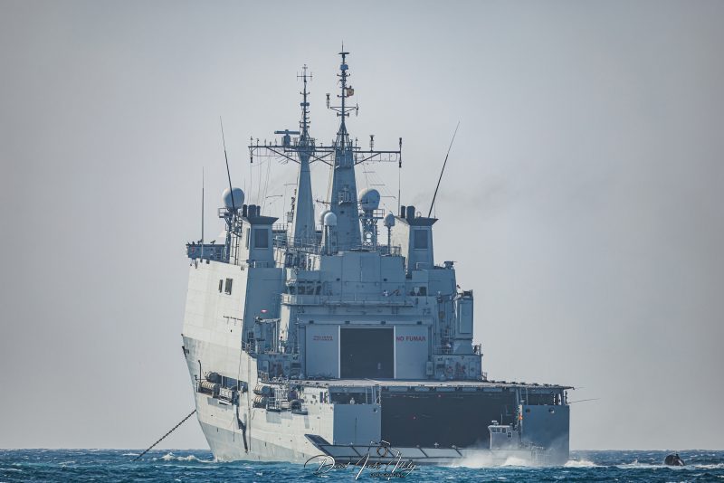 Grupo expedicionario Dédalo 25.2 - Desembarco en la Malagueta