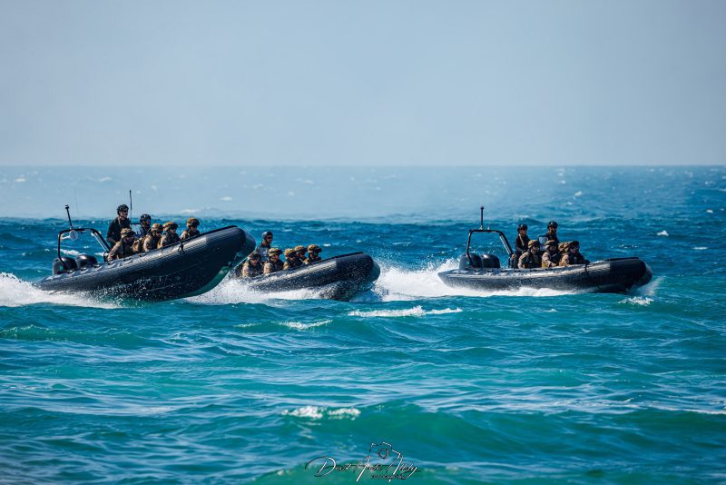 Grupo expedicionario Dédalo 25.2 - Desembarco en la Malagueta