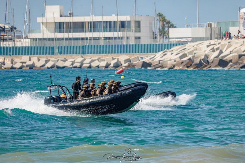 Grupo expedicionario Dédalo 25.2 - Desembarco en la Malagueta