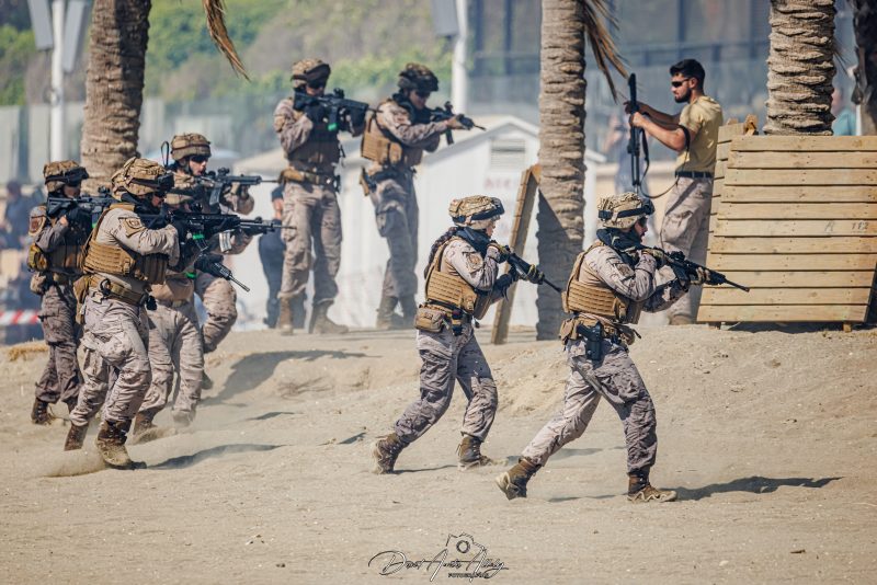 Grupo expedicionario Dédalo 25.2 - Desembarco en la Malagueta